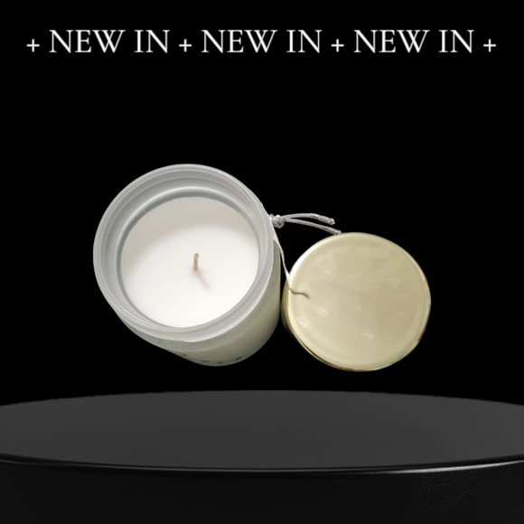 NWT Pisces Zodiac Candle in Frosted Glass Jar with Lid - Picture 3 of 4